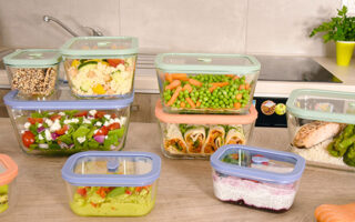 Steklena posoda za shranjevanje Status