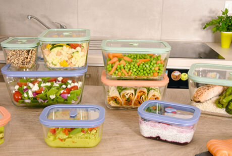 Steklena posoda za shranjevanje Status